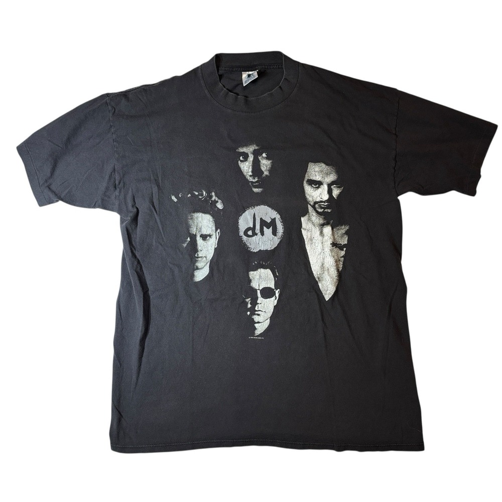 Depeche Mode DM Plus‎ T-Shirt Alternative Rock New Wave Synth 90's One Size